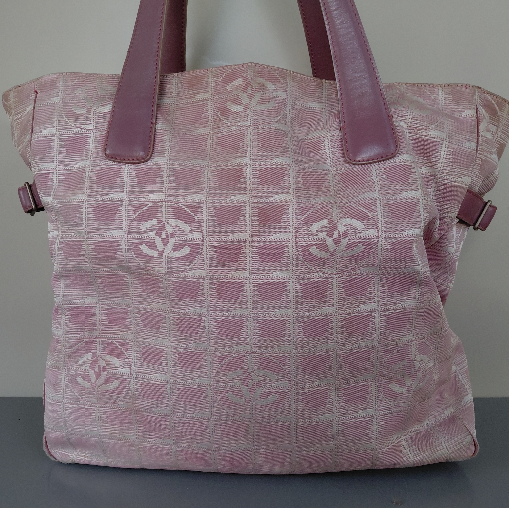 Chanel Pink And Cream Tote Bag